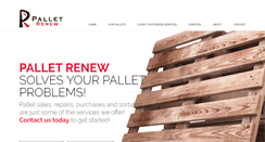 Desktop Screenshot of palletrenew.com